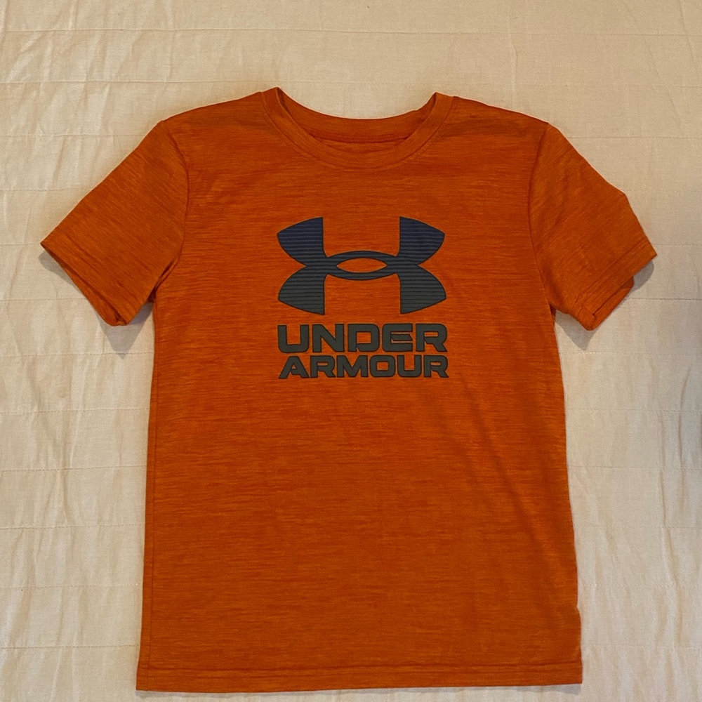 Under Armour Orange Short Sleeve Tee